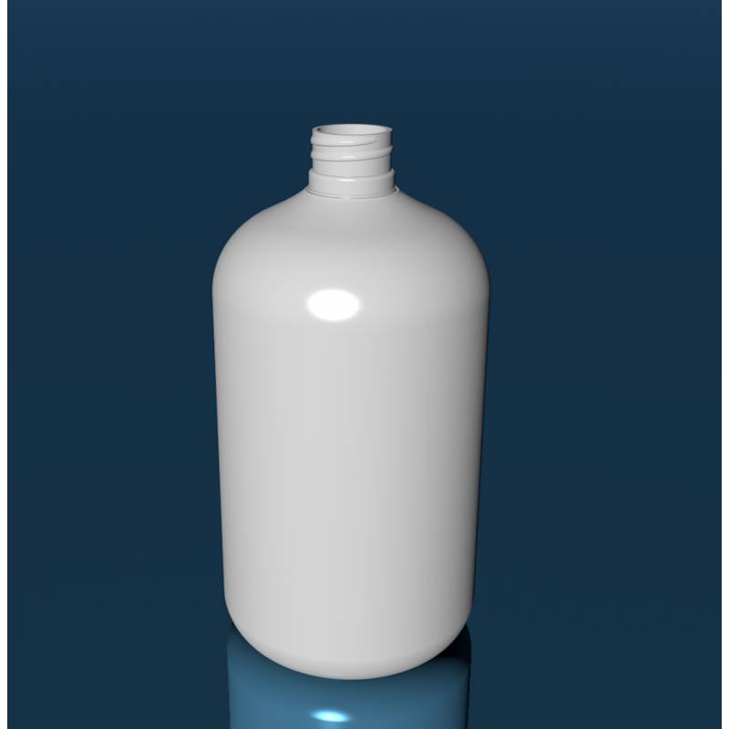 16 oz white boston bottle