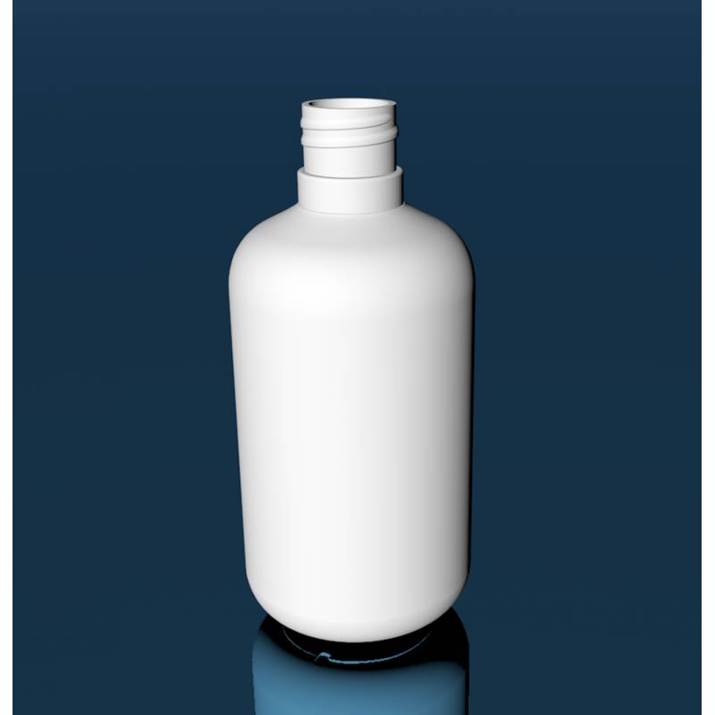 4 oz white colour bottle